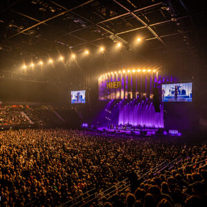 DI-RECT @ HIER festival 2023 in Rotterdam Ahoy