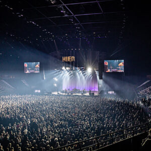 DI-RECT @ HIER festival 2023 in Rotterdam Ahoy