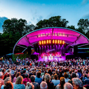 Danny Vera live in actie tijdens Zuiderpark Live in het Zuiderparktheater.