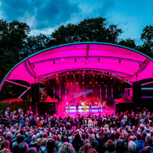 Danny Vera live in actie tijdens Zuiderpark Live in het Zuiderparktheater.